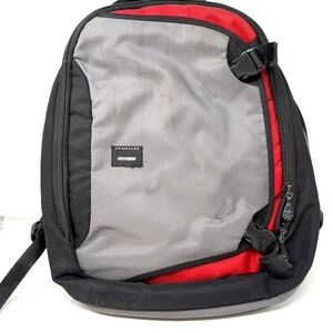 Crumpler Dry Red No. 5 Laptop Backpack Grey Black Red 17L Commuter Bag